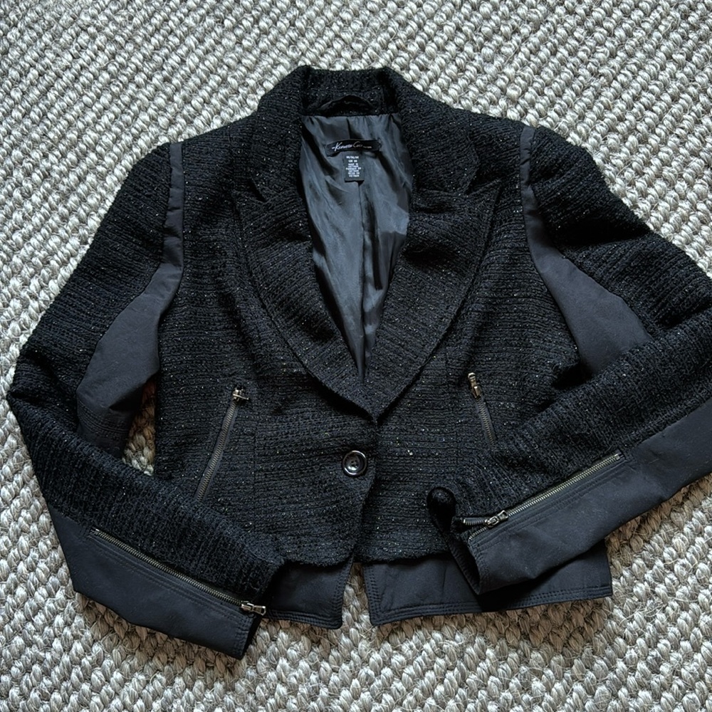 Kenneth Cole | Cropped Tweed Blazer Jacket | Women’s